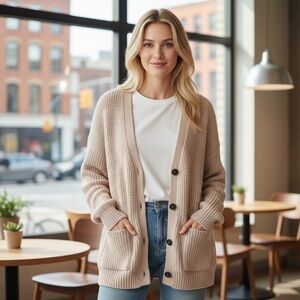 Vintage Denim & Supply Ralph Lauren Cotton Cardigan – Size XL